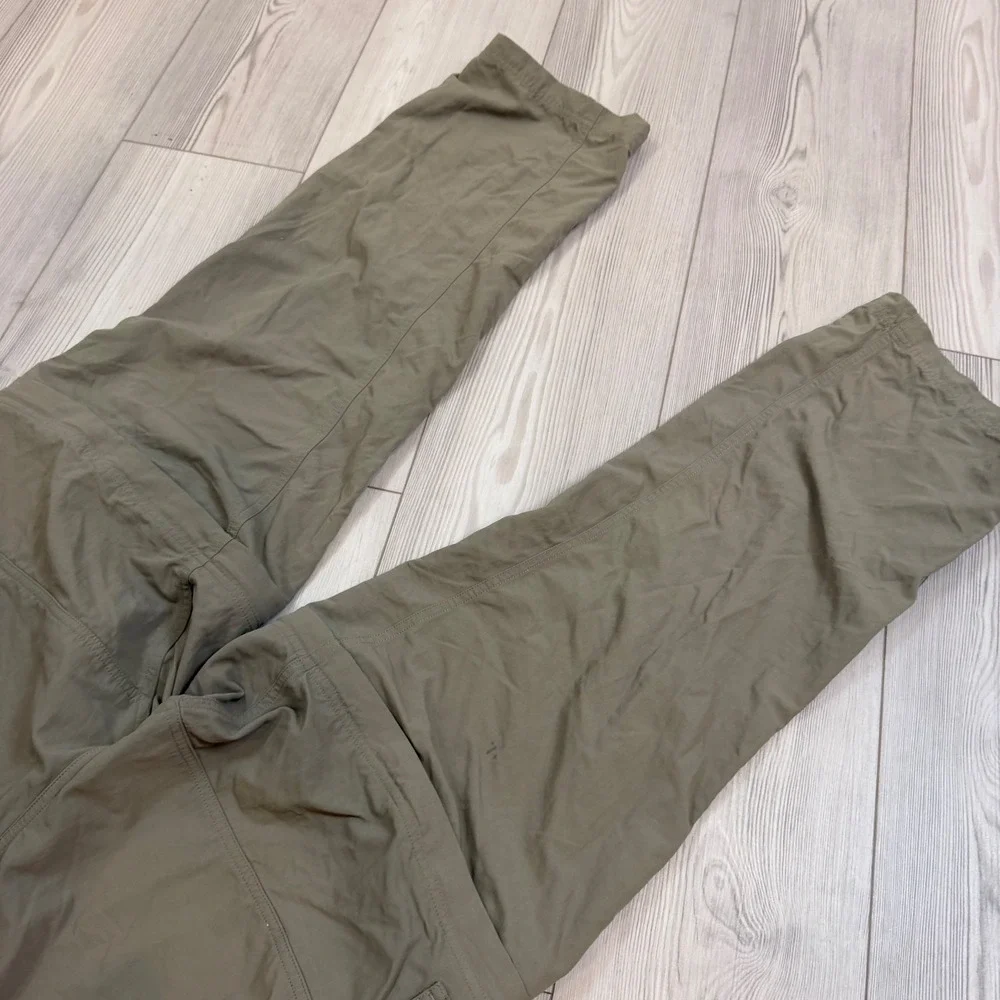 Columbia GRT Mens Convertible Cargo Pants Green Large 32 Inseam EM8166